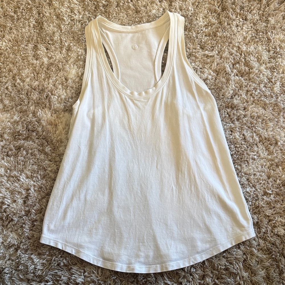 Lululemon‎ White Tank Top